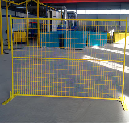UV Treated Galvanized Temporary Construction Fence Round Square Feet