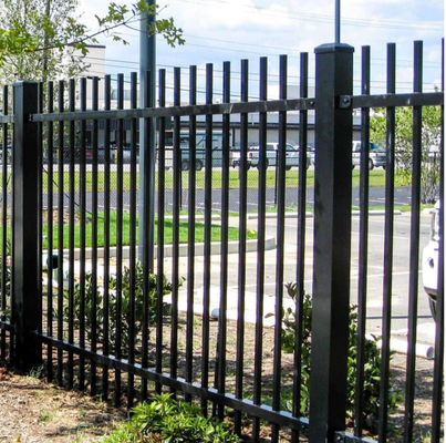 Long Lasting Anti Rust Performance Tubular Fence Panels 2.0mm Post Pipe Thickness