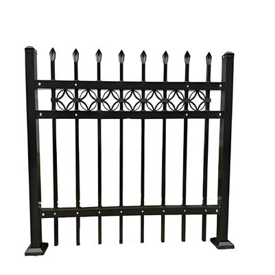 1.5mm Horizon Pipe Thickness Tubular Steel Fence 60x60mm For Durable Protection