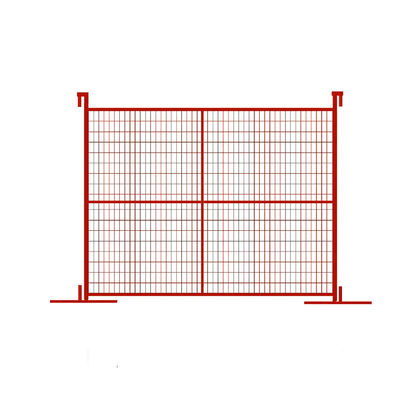 Uv Protected Welded Mesh Australia Temporary Fence Construction With 32mm Frame