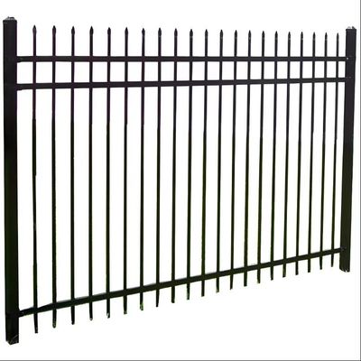 1.5mm Horizon Pipe Thickness Tubular Steel Fence 60x60mm For Durable Protection