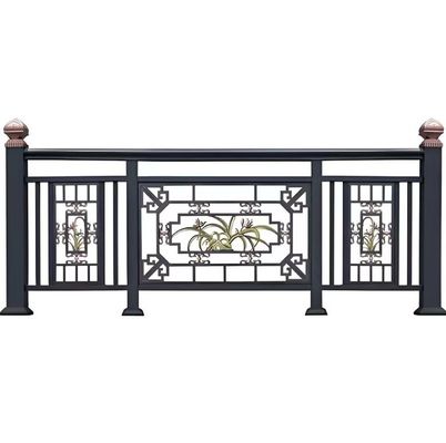 Durable Anti Rust Tubular Steel Fence 1.5mm Horizon Pipe Thickness