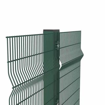 Industrial 2m Waterproof 3D Welded Curvy Wire Mesh Metal Fence Panels Easily Assembled Garden Farm