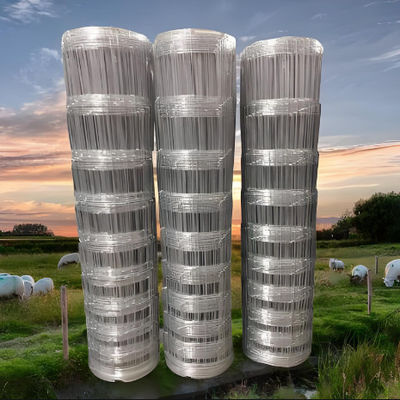 2.0MM Line Wire Cattle Fence Hinged Joint Galvanized Cattle Fence Netting