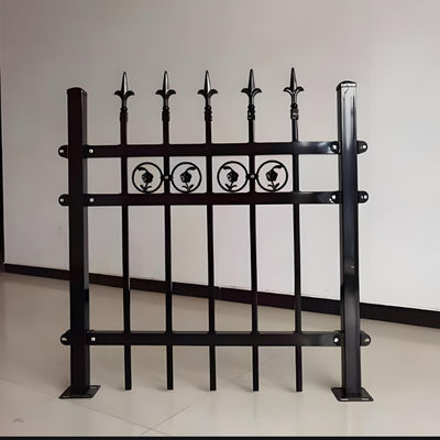 1.8M Galvanized Construction 10-Year Warranty Tubular Steel Perimeter Fence For Garden