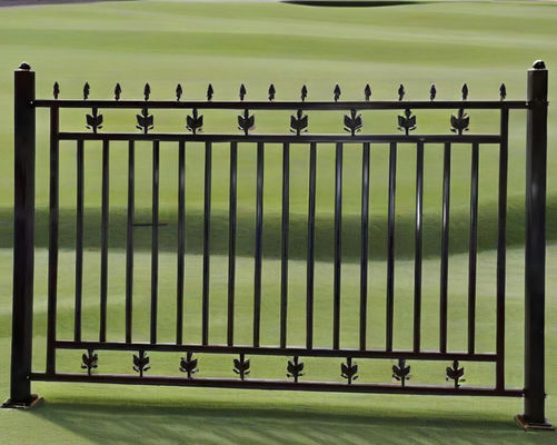 Heavy Duty Square Tube Bar Powder Coated Tubular Fencing Garden