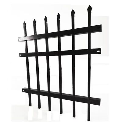 Anti Corrosion Coating Sleek Aesthetic Tubular Steel Fence Panels With 1.8M Height