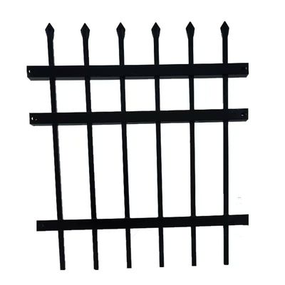 5ft Durable Rust-Resistant Tubular Steel Fence Modern Design For Enhanced Security And Longevity