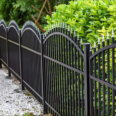 High-Strength Tubular Steel Safety Fence Impact-Resistant UV-Protected DIY-Friendly Assembly