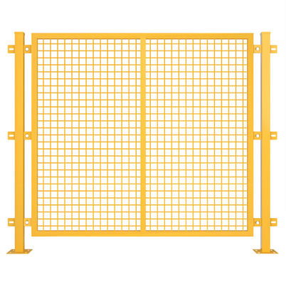 1.8M High Windproof Seamless Workshop Isolation Net Perforated Metal Fencing