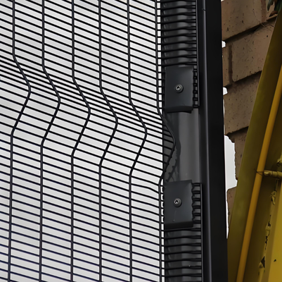 Clearvu 358 PVC Coated Galvanized Anti-Climb Security Fence Panel with 2.4m Height