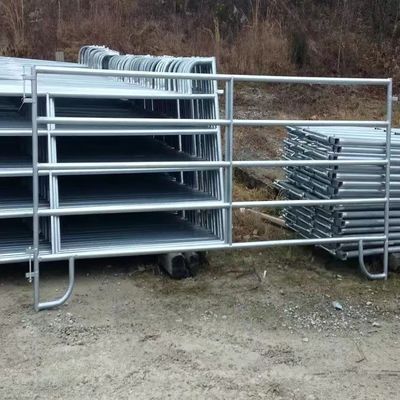 Portable Steel Cattle Yard Panels For Prefab Houses And Cow Sheep Horse