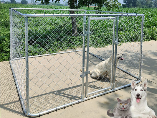 Dog Fence With Wire Mesh Durable And Easy-To-Install Outdoor Enclosure For Canine Comfort And Security