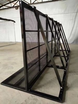 Folding 1x1M Welded Crowd Control Fence Barrier For Music Festival
