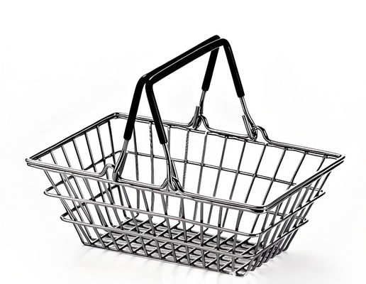 30cm Metal Mesh Storage Baskets Rectangular Mesh Basket For Kitchen Bathroom Hospital