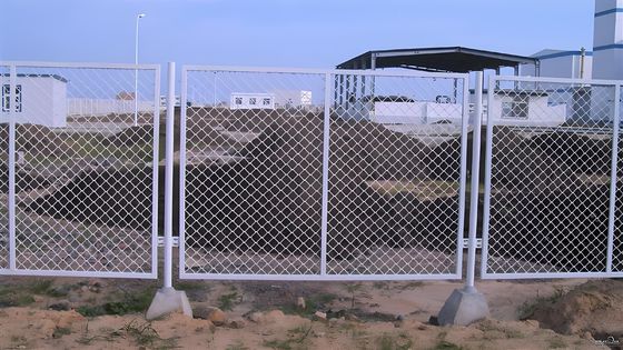 Galvanized Powder Coated Wire Mesh Fencing 8FT Expanded Mesh Fence for Prosion