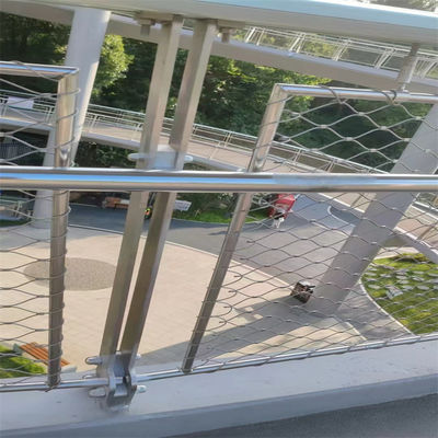 Ferrule Rope Mesh Flexible Stainless Steel Weave Wire Mesh Protecting Mesh Plain Weave