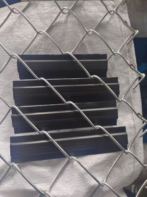 Malla de alambre galvanizado para vallas de eslabones de cadena de acero de alta resistencia, 2''X 2'', calibre 9, con forma de diamante