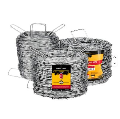 1Diámetro de alambre de.8 mm Alambre de púas galvanizado de afeitar galvanizado para cercas de pastizales agrícolas