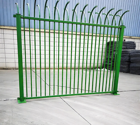 2.0m High Hot-dip Galvanized Low Carbon Steel Welded Wire Mesh Fence Panel for Security Boundary Fencing
